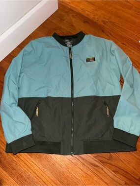 L.L. Bean Two-Tone 3-Season Fleece Bomber Jacket